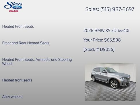 Used 2026 BMW X5 xDrive40i AWD/4WD image 33