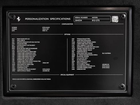 Used 2021 Ferrari 812 GTS RWD image 24