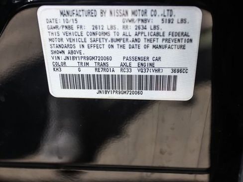 Used 2016 INFINITI Q70 L 3.7 w/ Deluxe Touring Package image 44