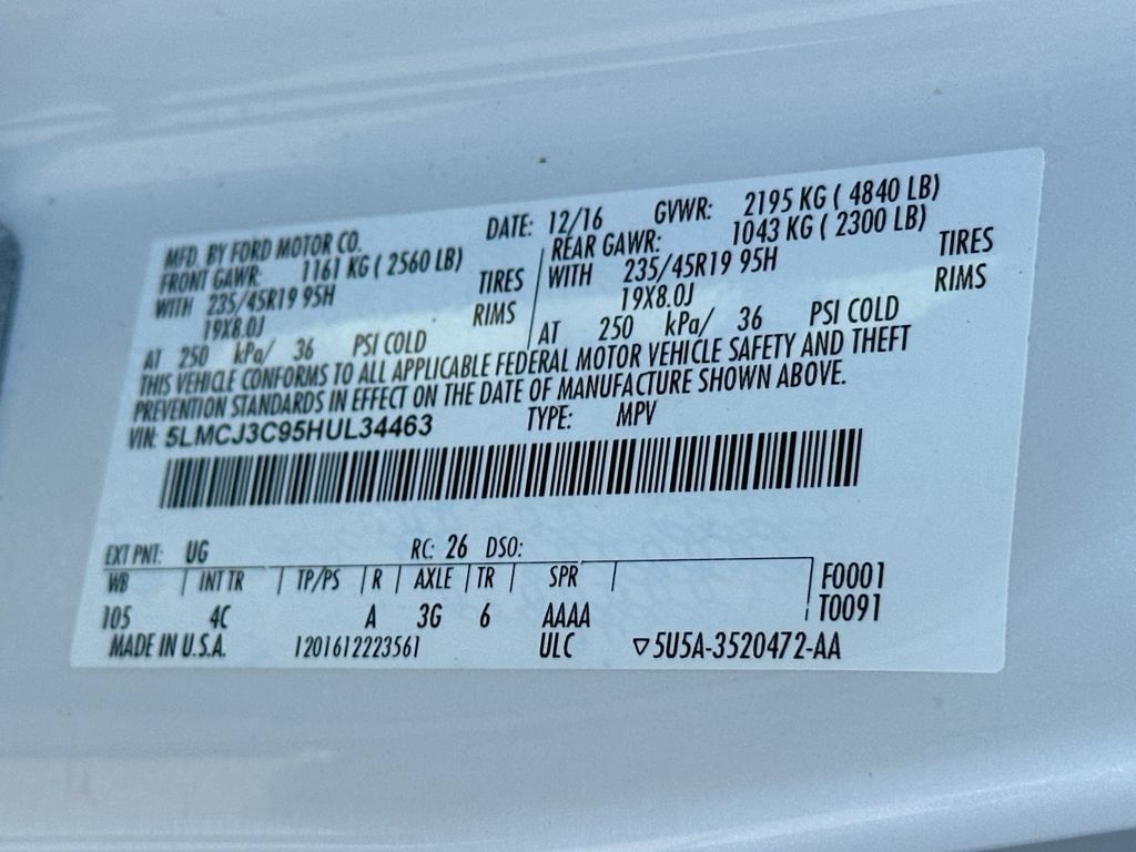 Used 2017 Lincoln MKC Reserve FWD image 27