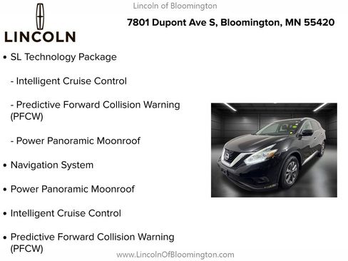 Used 2015 Nissan Murano SL w/ SL Technology Package image 9