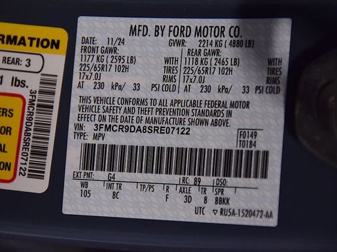 Used 2025 Ford Bronco Sport Badlands w/ Badlands Tech Package AWD/4WD image 15