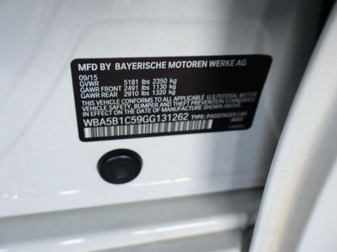 Used 2016 BMW 535i Sedan RWD image 42
