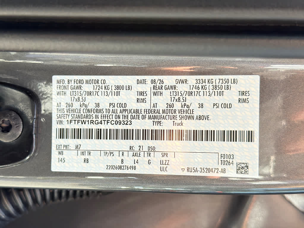 New 2026 Ford F150 Raptor AWD/4WD image 35