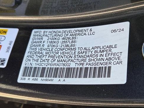 Used 2024 Honda Accord EX-L image 24