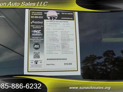 Used 2014 Cadillac Escalade Premium RWD image 33
