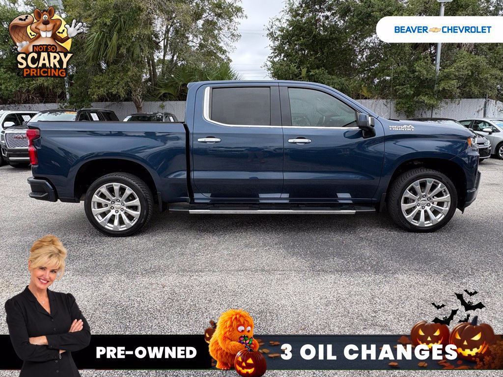 Used 2019 Chevrolet Silverado 1500 High Country w/ Technology Package AWD/4WD image 8