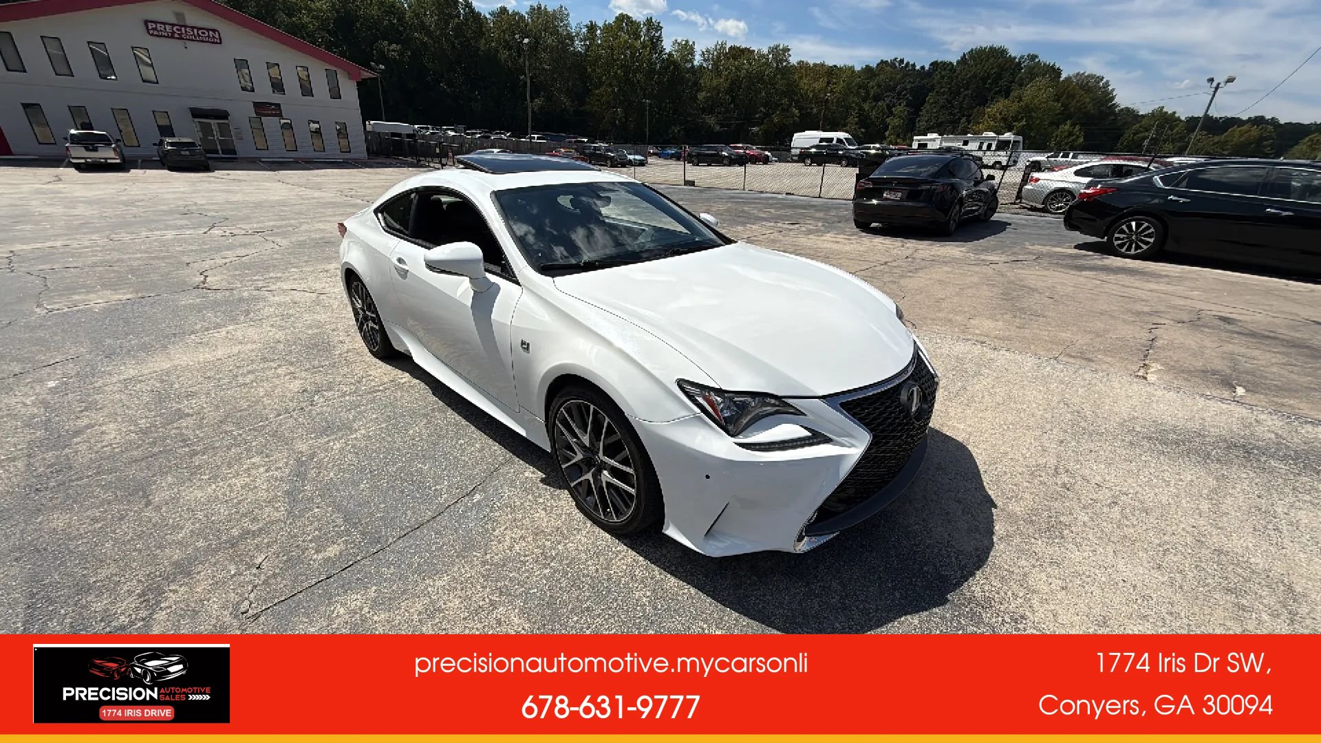 Used 2015 Lexus RC 350 w/ F Sport w/Summer Tires RWD image 8