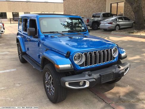 Used 2024 Jeep Wrangler Unlimited Sahara w/ Technology Group AWD/4WD image 6