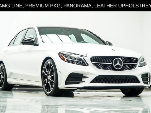 Used 2021 Mercedes-Benz C 300 Sedan w/ AMG Line image 4