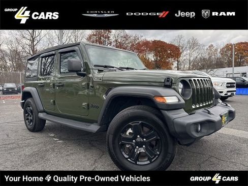 Used 2021 Jeep Wrangler Unlimited Sport image 1