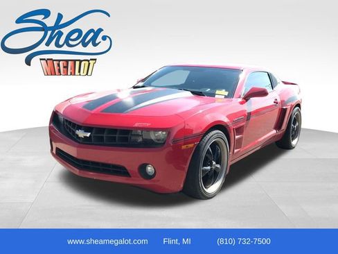Used 2010 Chevrolet Camaro LT w/ Black Stripe Package RWD image 1
