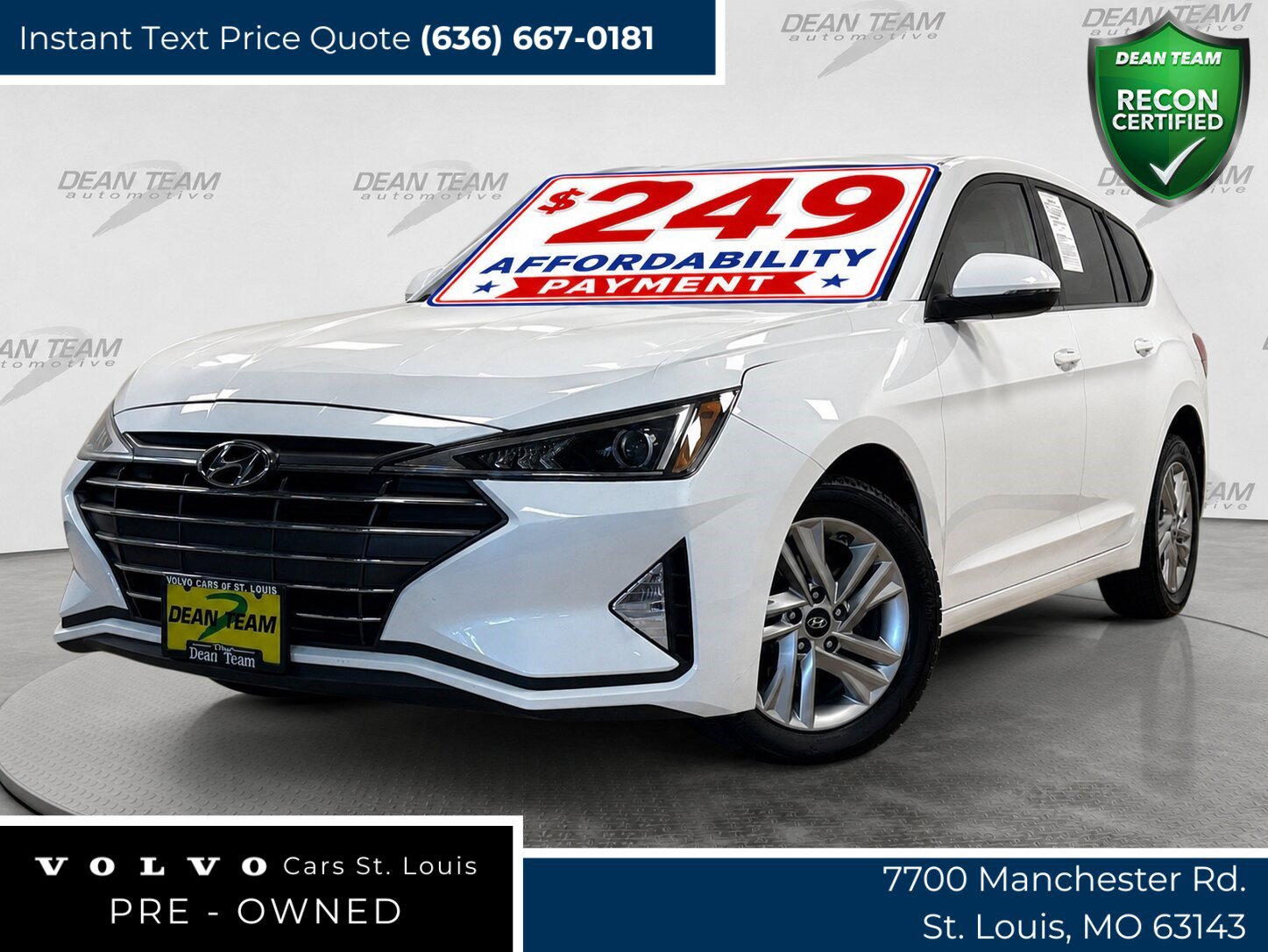 Used 2020 Hyundai Elantra SEL FWD image 1