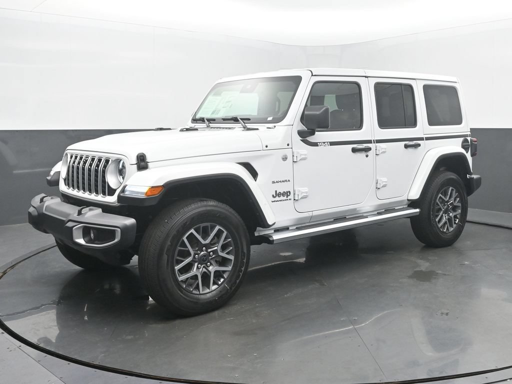 Used 2024 Jeep Wrangler Unlimited Sahara w/ Technology Group AWD/4WD image 1