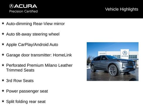 Certified 2023 Acura MDX A-Spec image 21