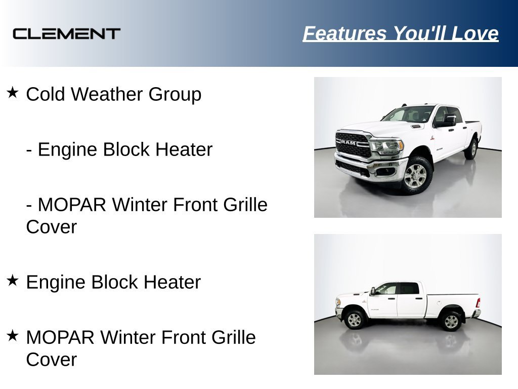 Used 2023 RAM 2500 Big Horn w/ Cold Weather Group AWD/4WD image 10