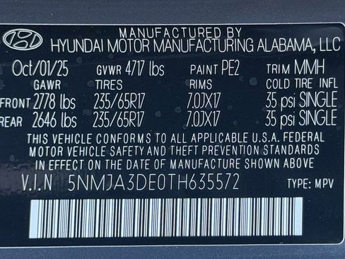 New 2026 Hyundai Tucson SE image 28