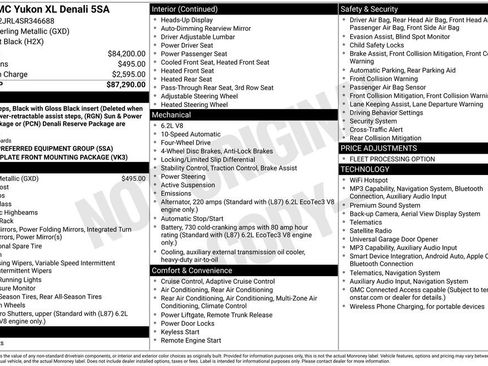 Used 2025 GMC Yukon XL Denali AWD/4WD image 3