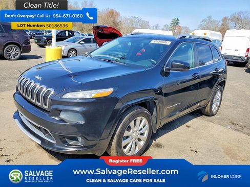 Used 2018 Jeep Cherokee Overland AWD/4WD image 1