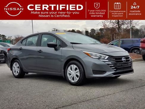 Certified 2025 Nissan Versa S w/ Trunk Package image 1