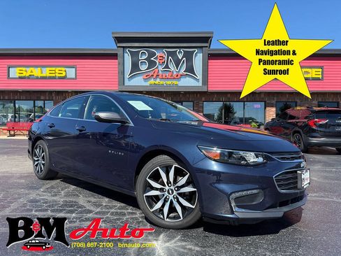 Used 2017 Chevrolet Malibu LT w/ Leather Package FWD image 1