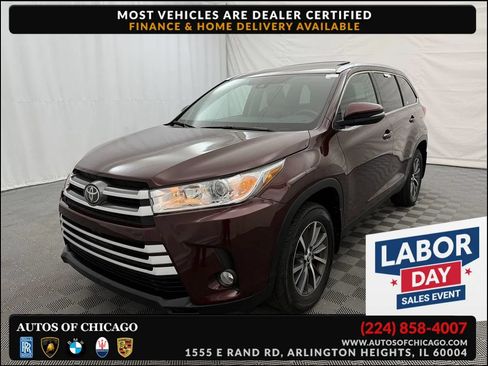 Used 2019 Toyota Highlander XLE AWD/4WD image 1