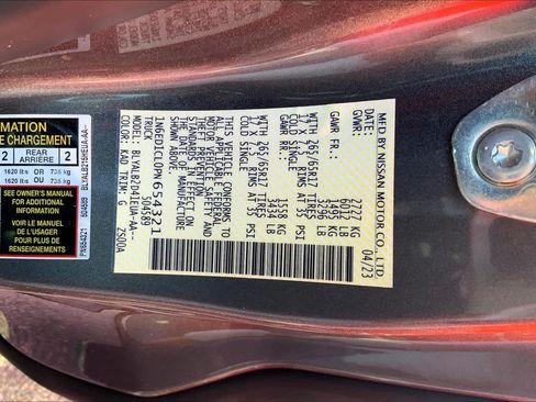 Used 2023 Nissan Frontier SV w/ Technology Package RWD image 30
