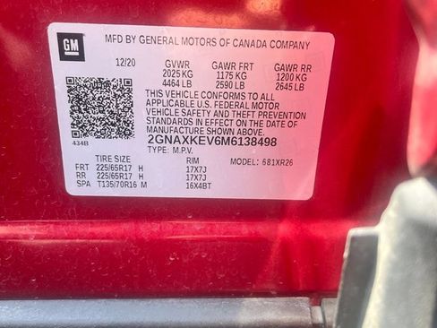 Used 2021 Chevrolet Equinox LT FWD image 8