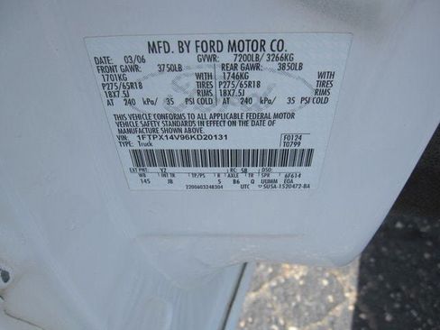 Used 2006 Ford F150 FX4 AWD/4WD image 28