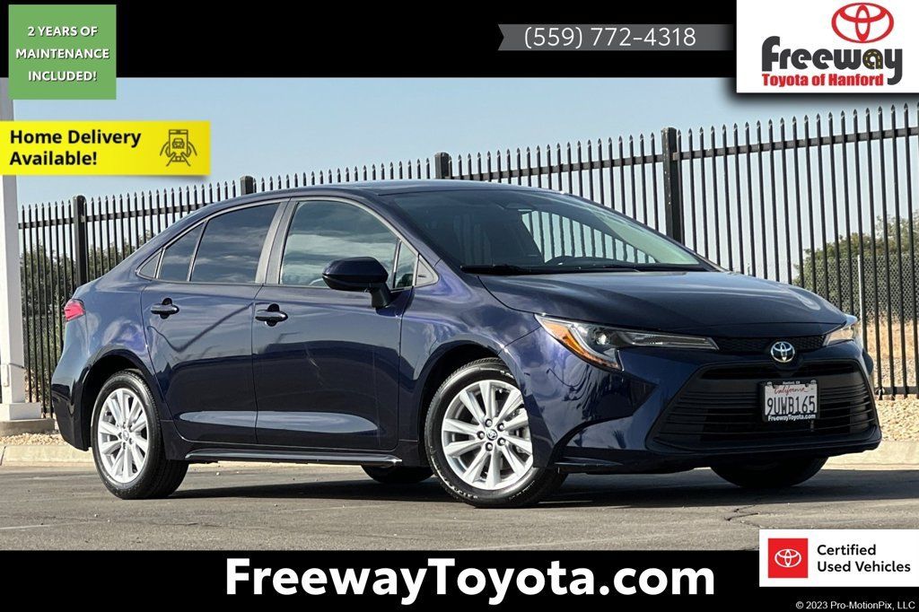 Certified 2025 Toyota Corolla LE w/ LE Premium Package FWD image 1
