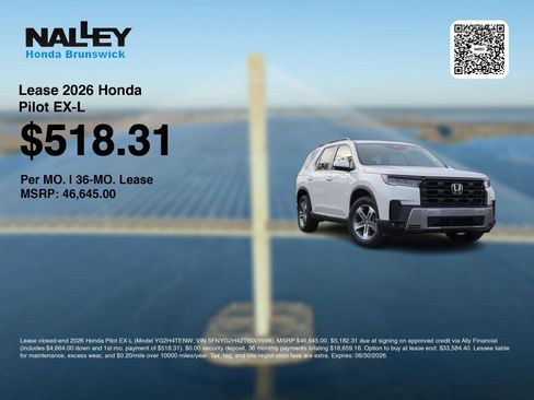 New 2026 Honda Pilot EX-L image 3