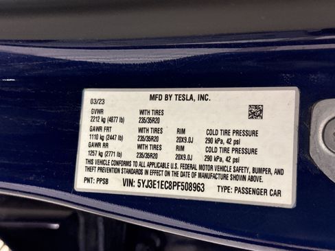 Used 2023 Tesla Model 3 Performance AWD/4WD image 26