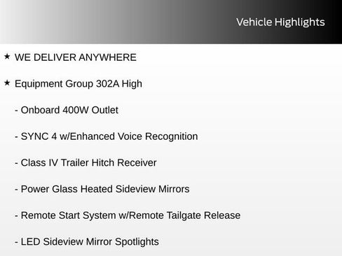 Used 2023 Ford F150 XLT w/ Equipment Group 302A High AWD/4WD image 9