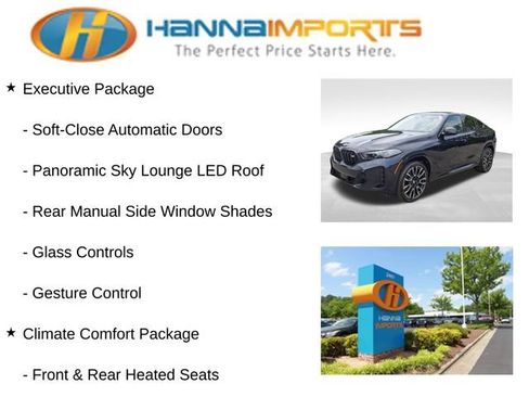 Used 2024 BMW X6 M60i w/ Executive Package AWD/4WD image 22