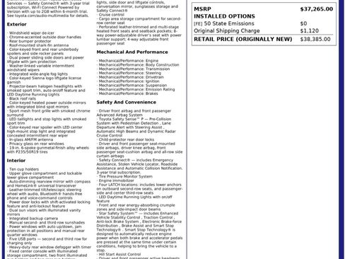 Used 2019 Toyota Sienna SE image 47