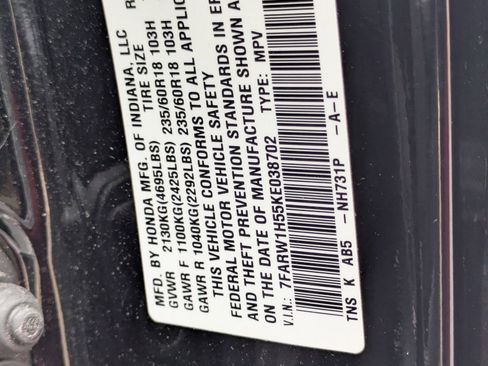 Used 2019 Honda CR-V EX image 38