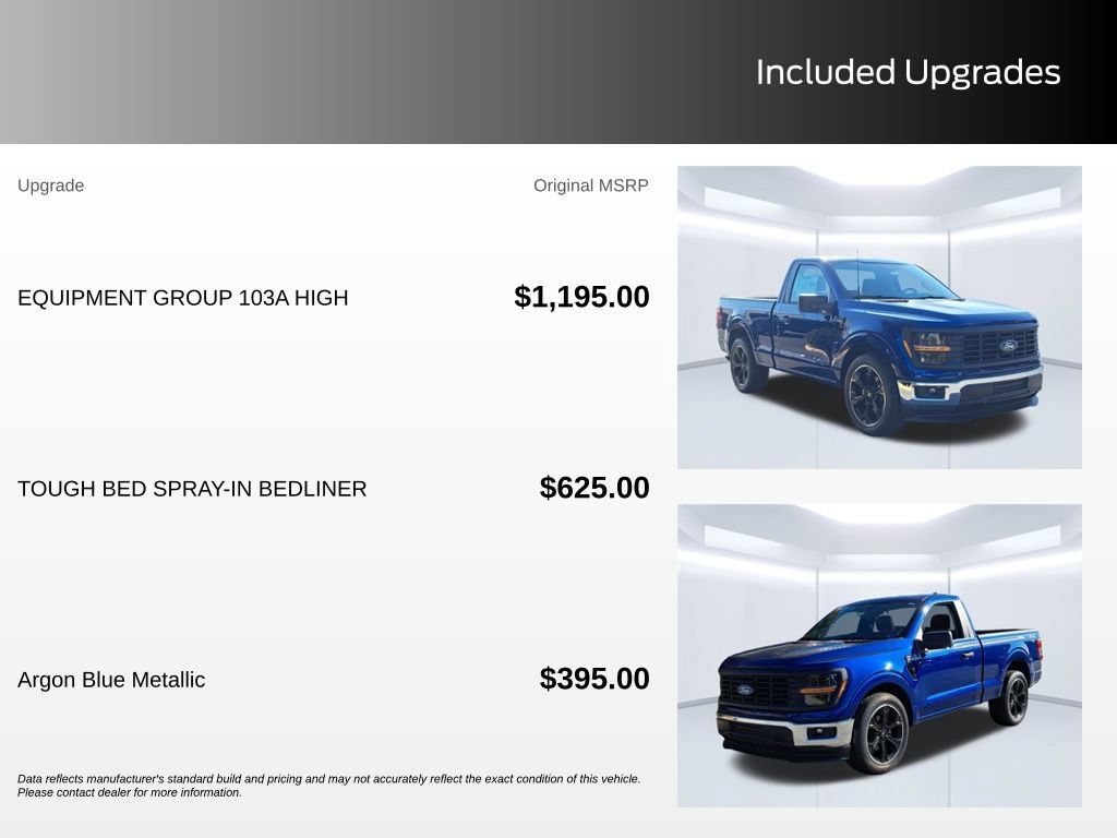 New 2026 Ford F150 XL w/ Equipment Group 103A High RWD image 3