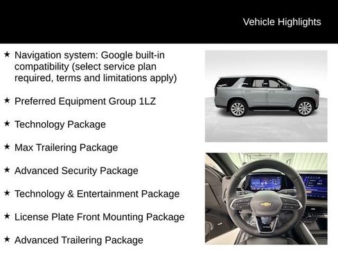 Certified 2025 Chevrolet Tahoe Premier AWD/4WD image 16