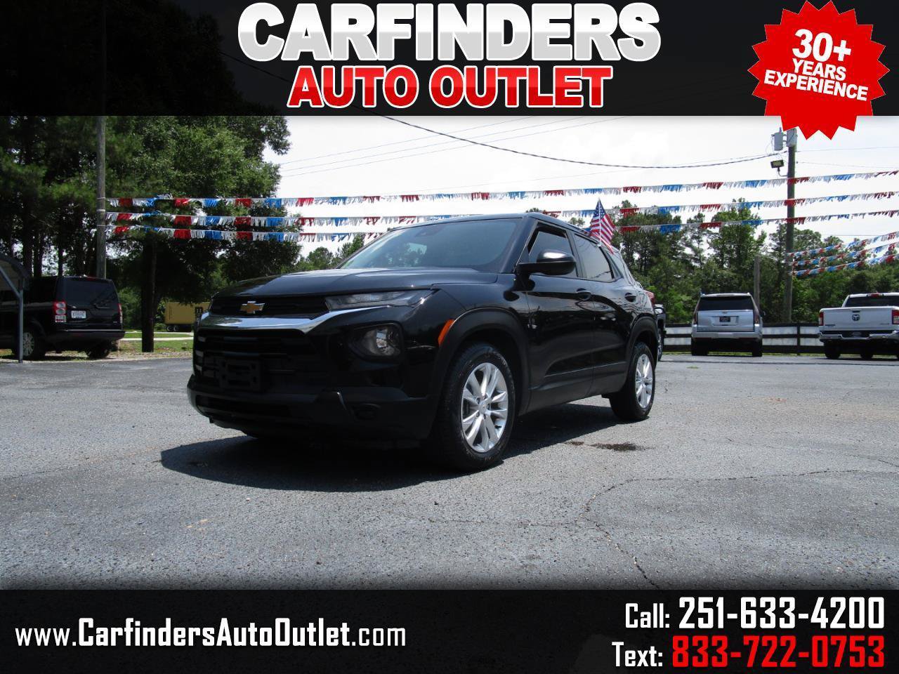 Used 2021 Chevrolet TrailBlazer LS FWD image 1