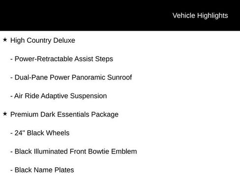 New 2026 Chevrolet Tahoe High Country AWD/4WD image 8