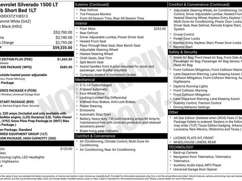 New 2026 Chevrolet Silverado 1500 LT w/ All Star Edition Plus AWD/4WD image 3