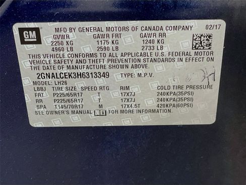 Used 2017 Chevrolet Equinox LT w/ Convenience Package image 32