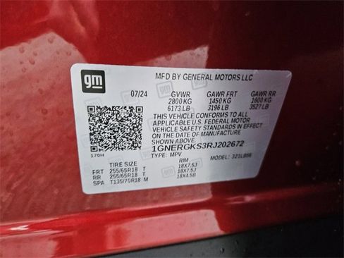 Used 2024 Chevrolet Traverse LT w/ Enhanced Driving Package image 14