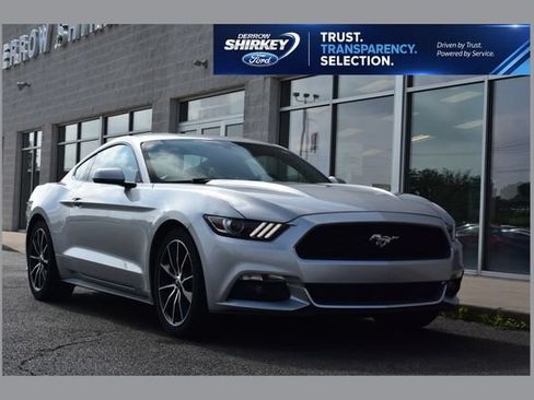 Used 2016 Ford Mustang Premium w/ Wheel & Stripe Package RWD image 1