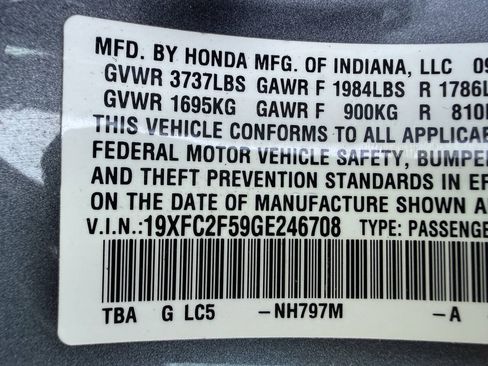Used 2016 Honda Civic LX image 34