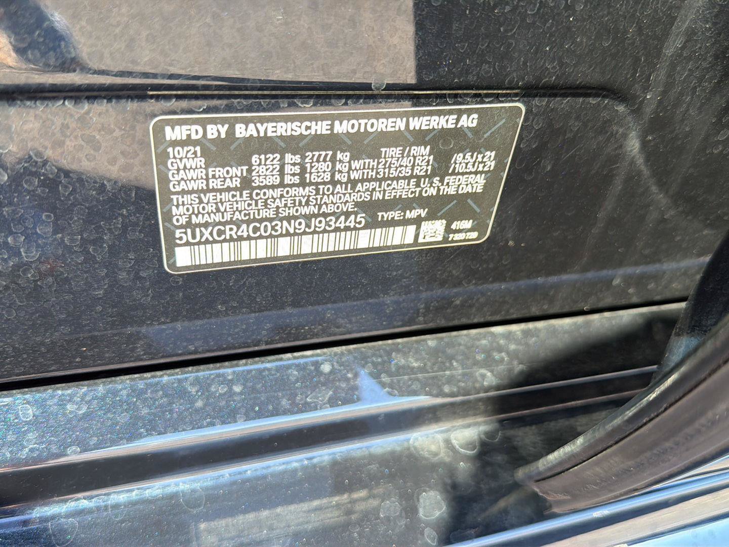 Used 2022 BMW X5 sDrive40i w/ M Sport Package RWD image 44