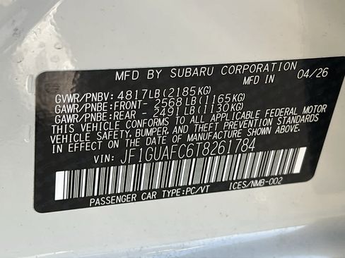 New 2026 Subaru Impreza 2.0i Sport AWD/4WD image 30