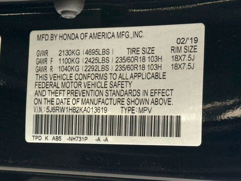 Used 2019 Honda CR-V EX-L image 24