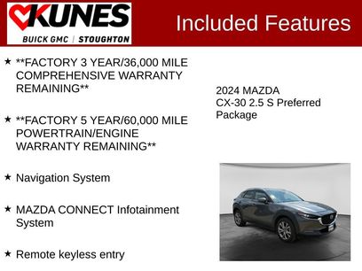 Used 2024 MAZDA CX-30 AWD 2.5 S w/ Preferred Package
