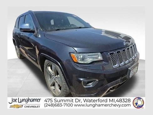 Used 2016 Jeep Grand Cherokee Overland w/ Advanced Technology Group AWD/4WD image 1